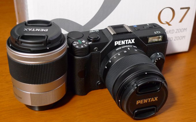 手のり一眼、PENTAX Q7をゲット！ | オキラクウサギ