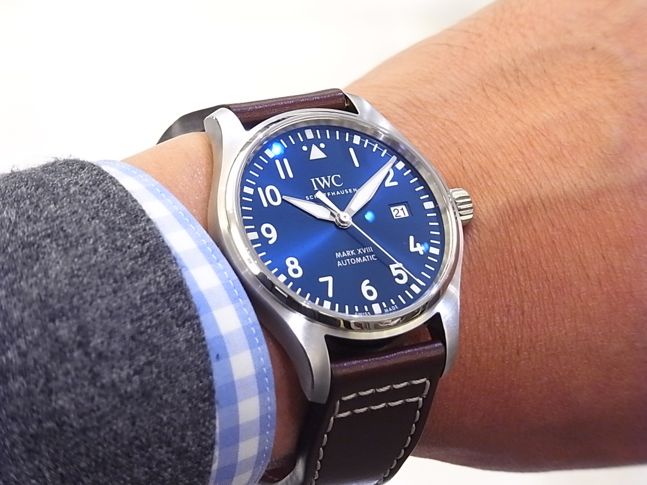 IWCビジネスでも活躍しそうなパイロット・ウォッチ・マークXVIII