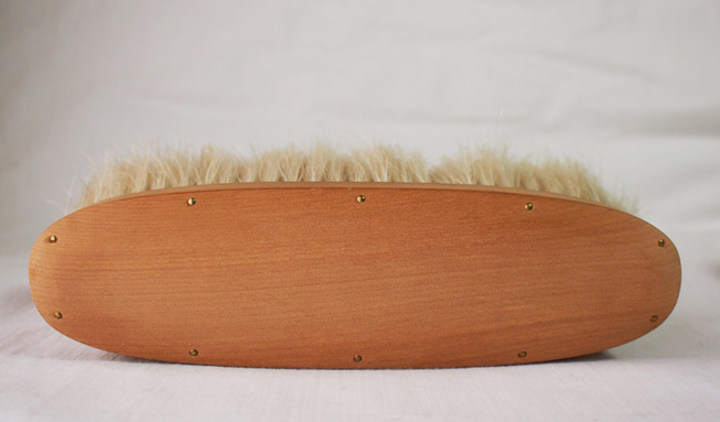 ブラシの平野 ｜カシミヤ用 手植え水雷型（すいらいがた） | かしみ屋