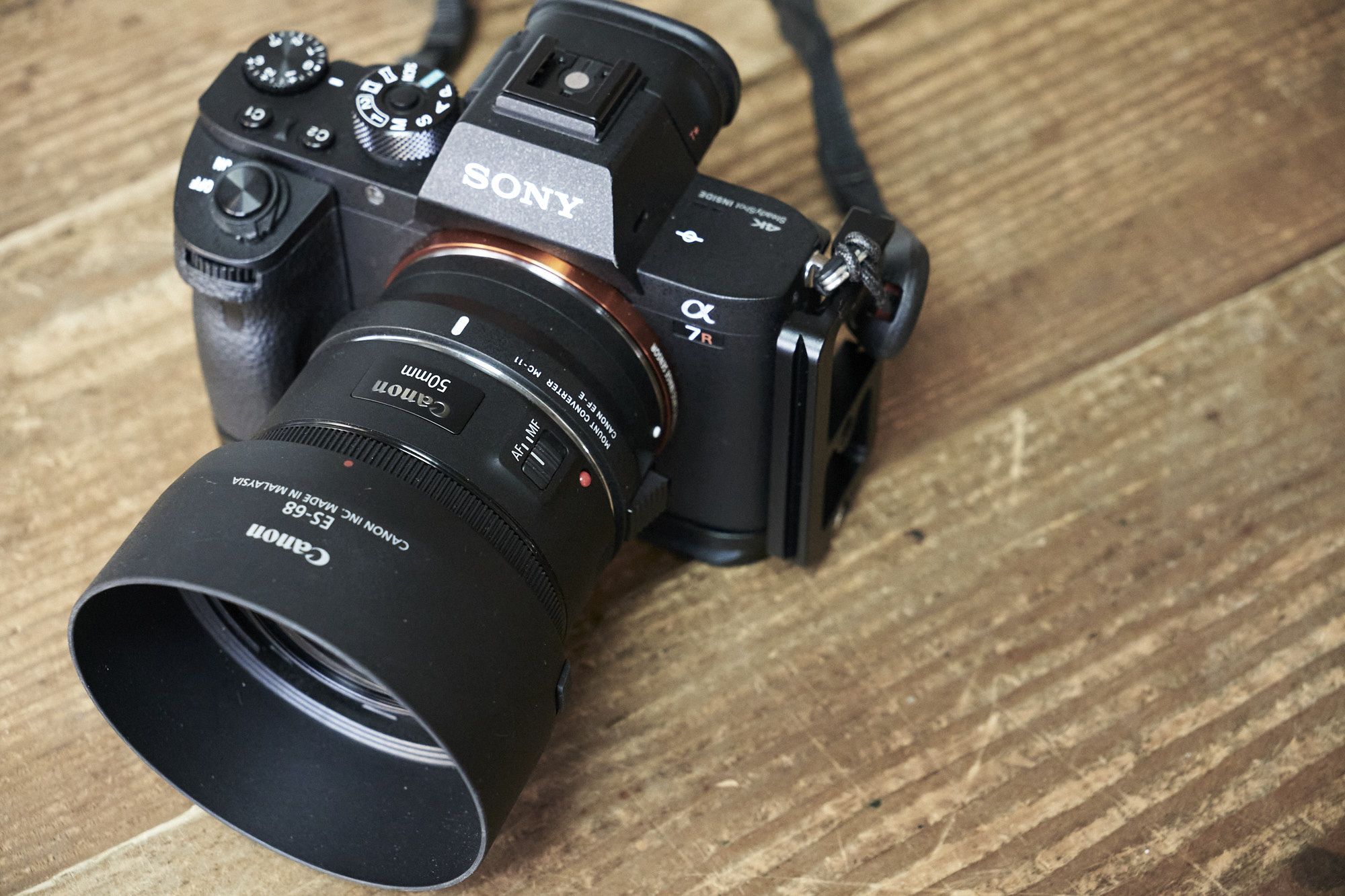 A7Rii + SIGMA MC-11 + Canon EF50mm F1.8 STM – リフLOG