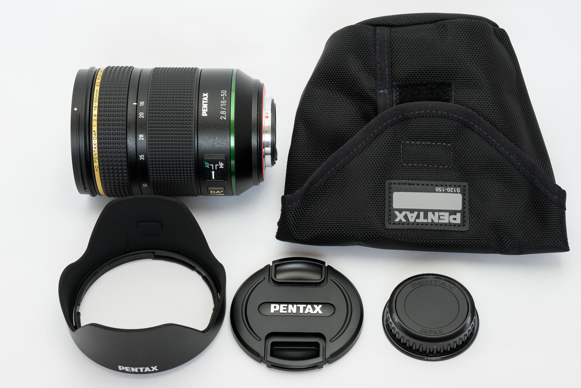 最新のAPS-C用標準ズーム HD PENTAX-DA☆16-50mmF2.8ED PLM AWを入手