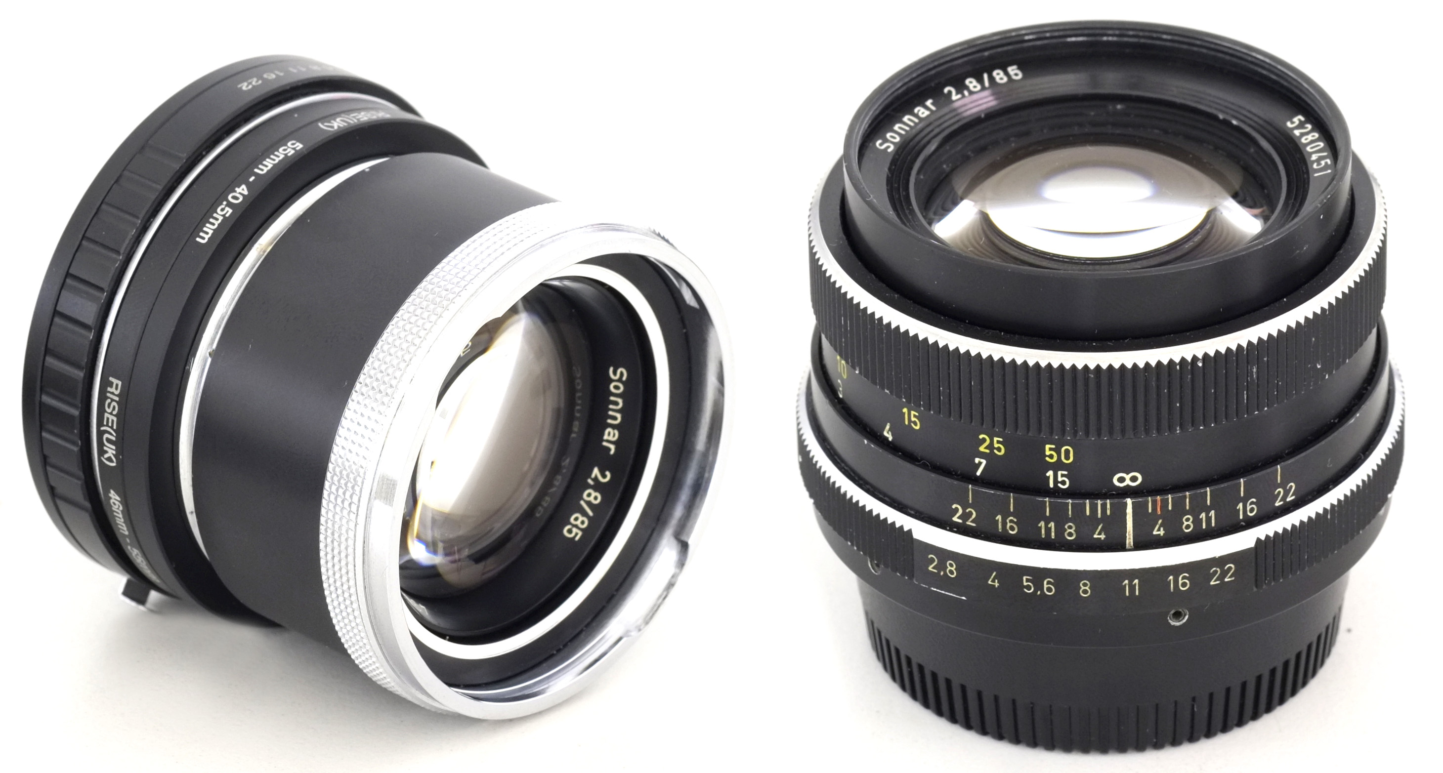 M42 MOUNT SPIRAL: Carl Zeiss Sonnar 85mm F2.8