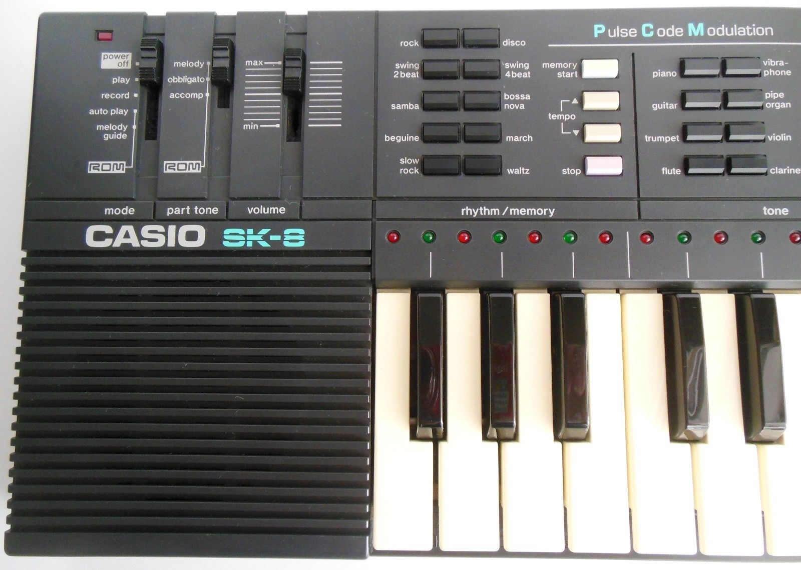 MATRIXSYNTH: Vintage Casio SK-8 Sampling Keyboard Synthesizer w