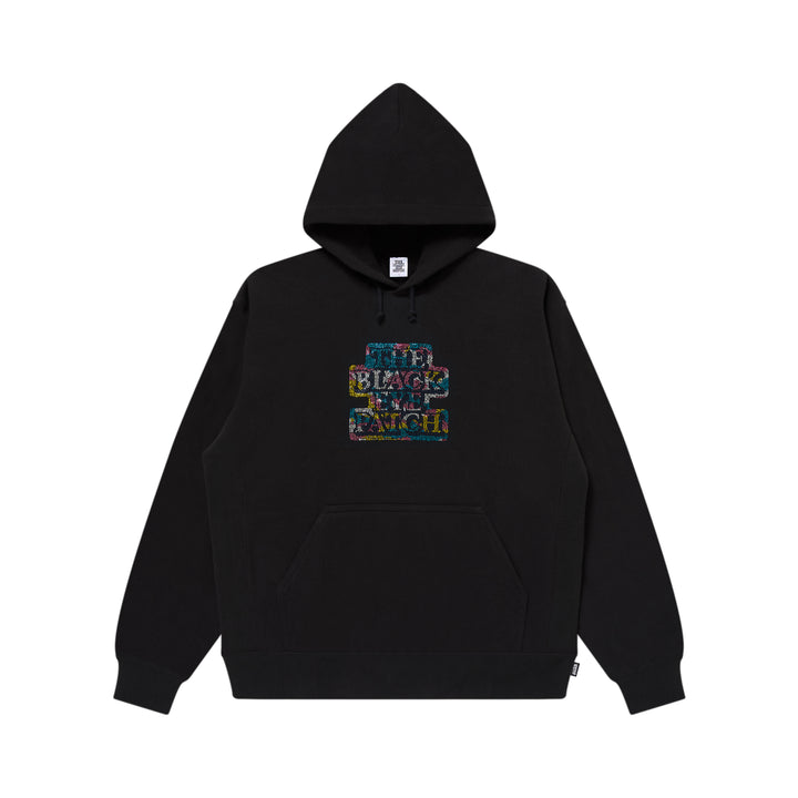 RHINESTONED OG LABEL CREW SWEAT BLACK – BlackEyePatch