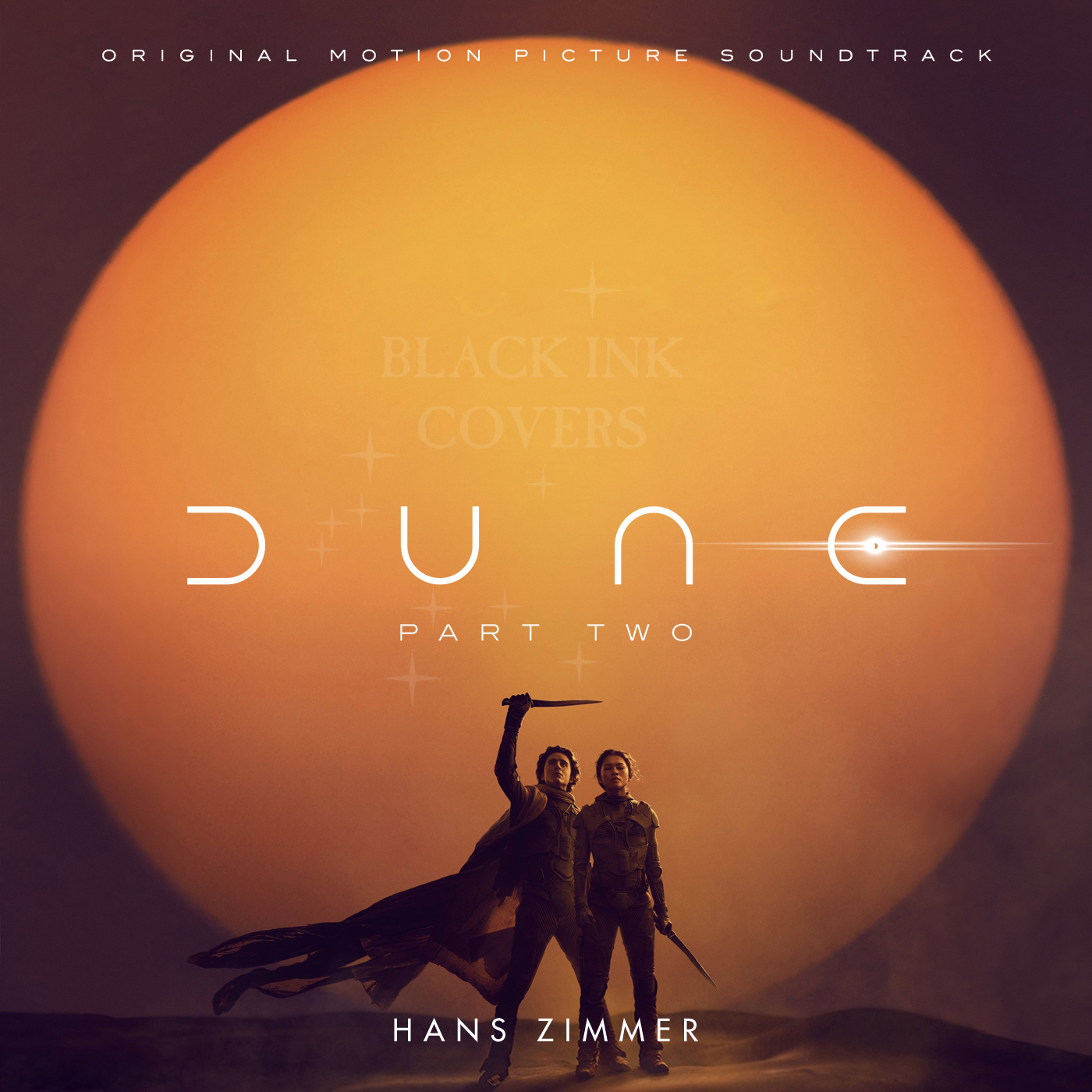Dune: Part Two – Black Ink Covers