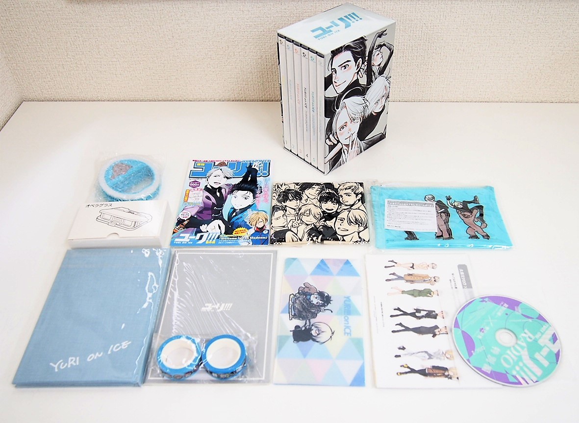 高価買取】DVD『ユーリ!!! on ICE』 | BL・乙女向け宅配買取専門店