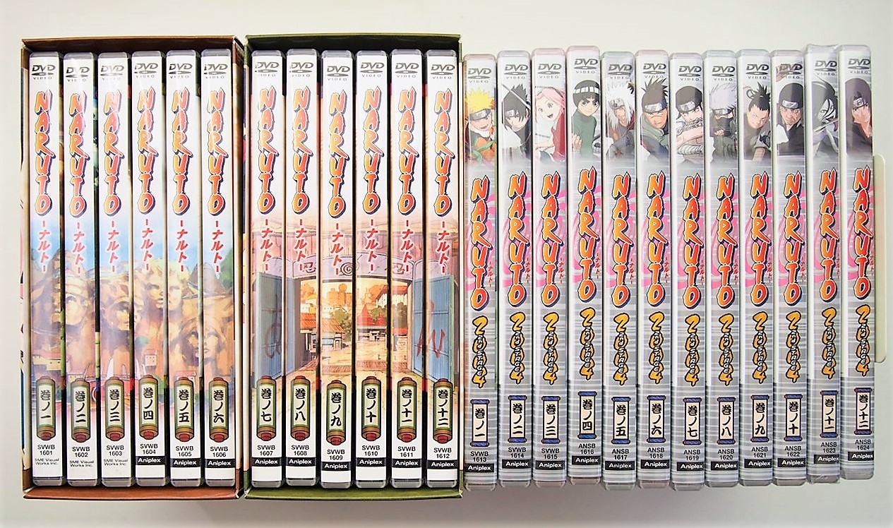 DVD『NARUTO-ナルト-』セット買取致します！ | BL・乙女向け宅配買取