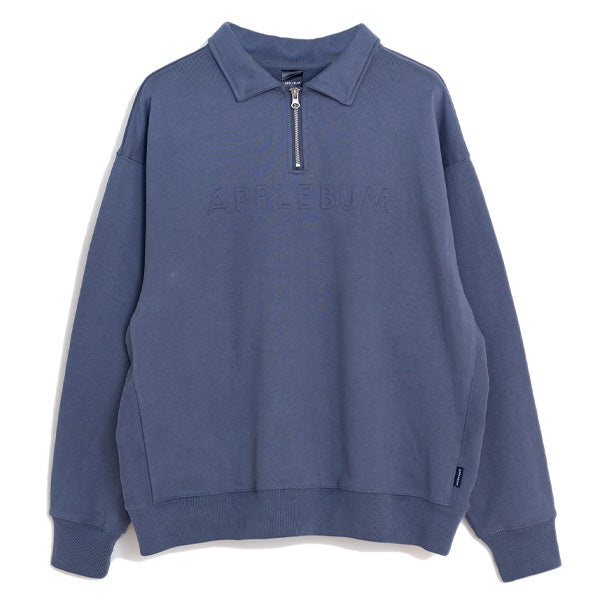 アップルバム ハーフジップ スウェット APPLEBUM Solid Color Half Zip