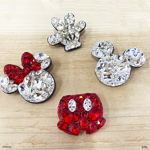 Bijou Brooch/Mickey Mouse Hand COLLABORATION Bling Me!