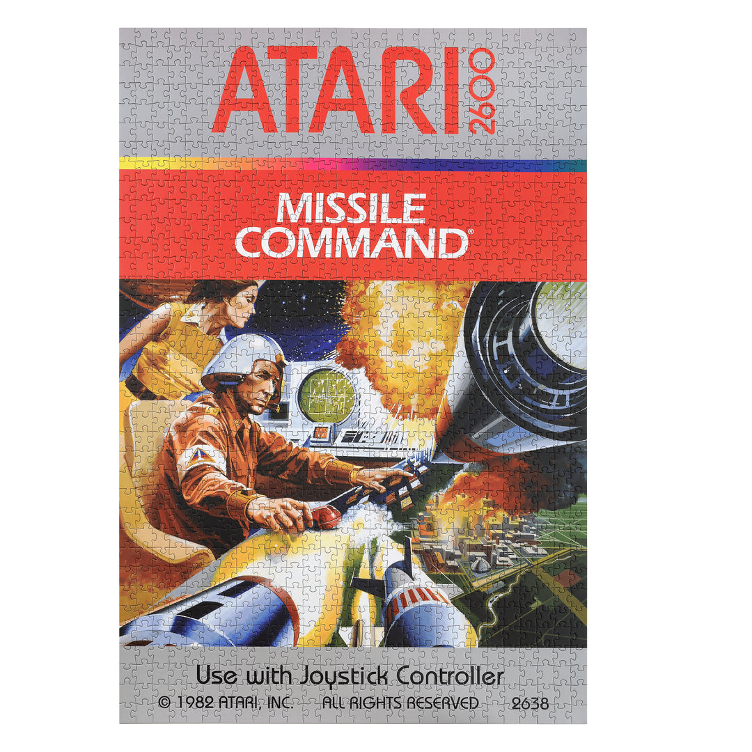 MISSLE COMMAND® 1,000 Piece Atari® Jigsaw Puzzle by Blue Kazoo