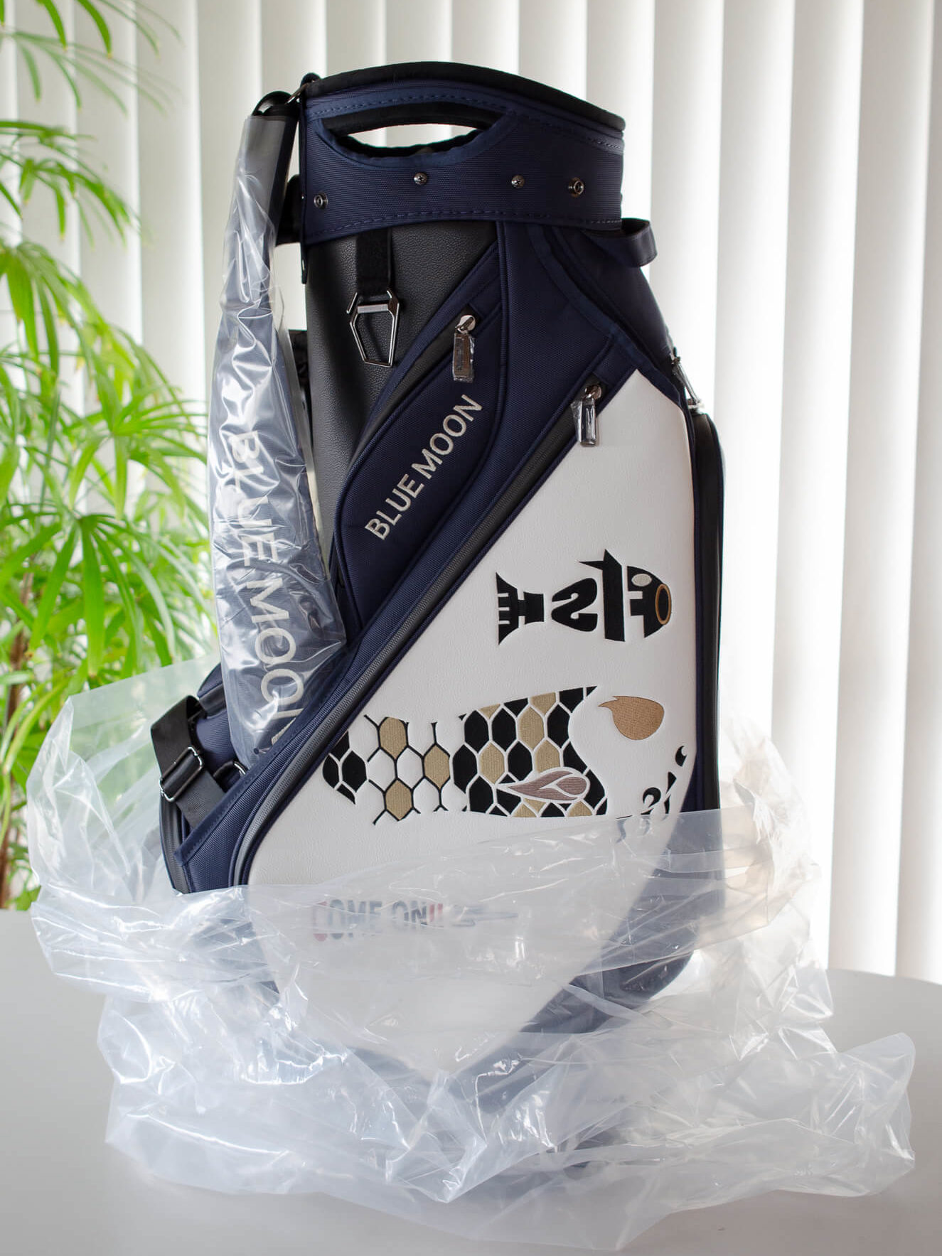 ブルームーン キャディバッグ ドックベイ ツアーバッグ仕様 | ブルー