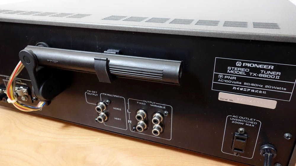 PIONEER TX-8800II 修理調整記録1 : BLUESS Laboratory