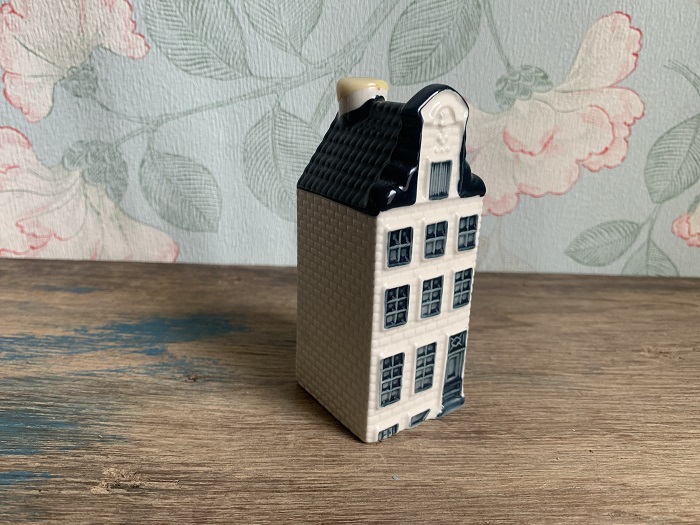 オランダ KLM BOLS デルフト 陶器 ミニチュア カナルハウス