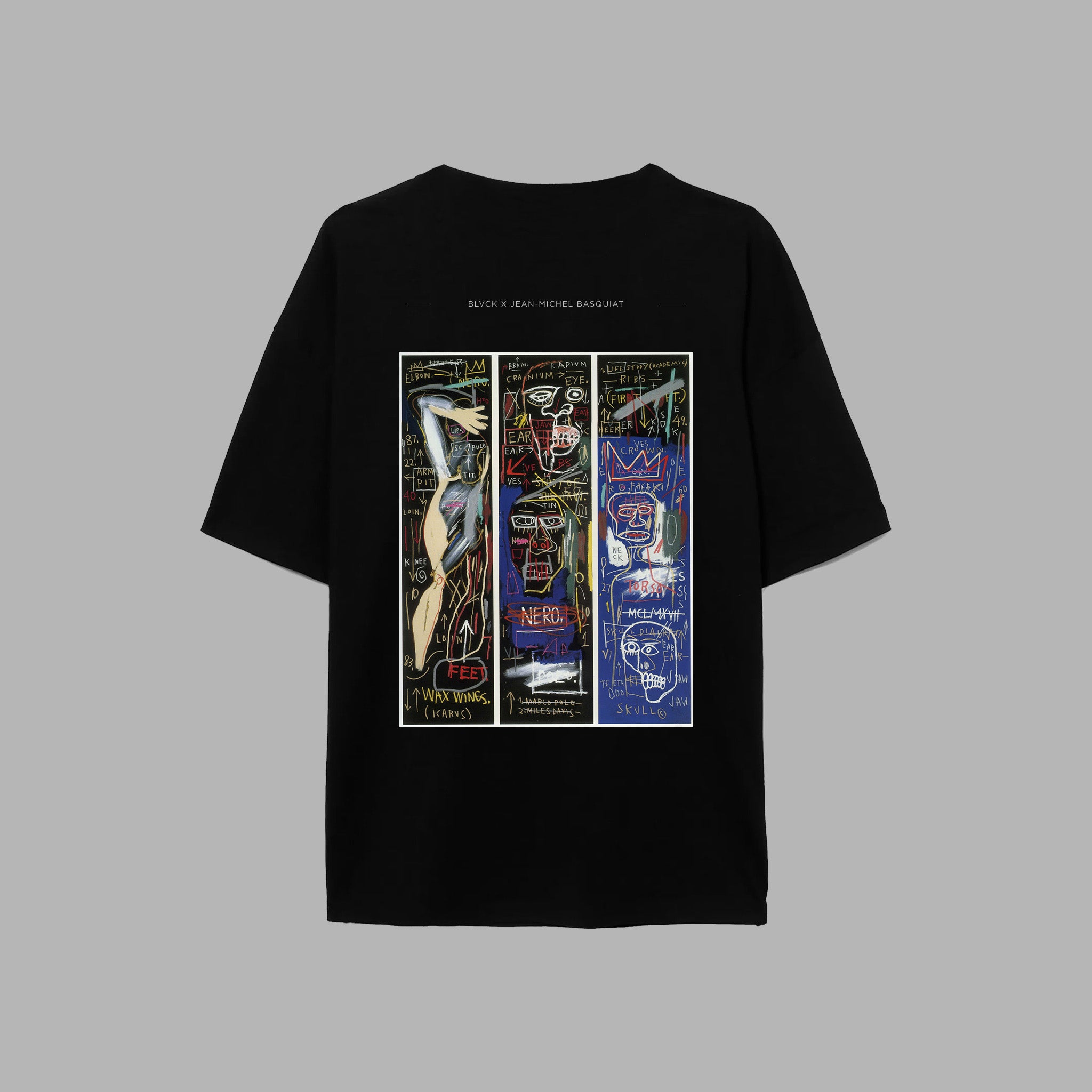ARTWORK II OVERSIZED TEE | BASQUIAT – Blvck Paris - Japan