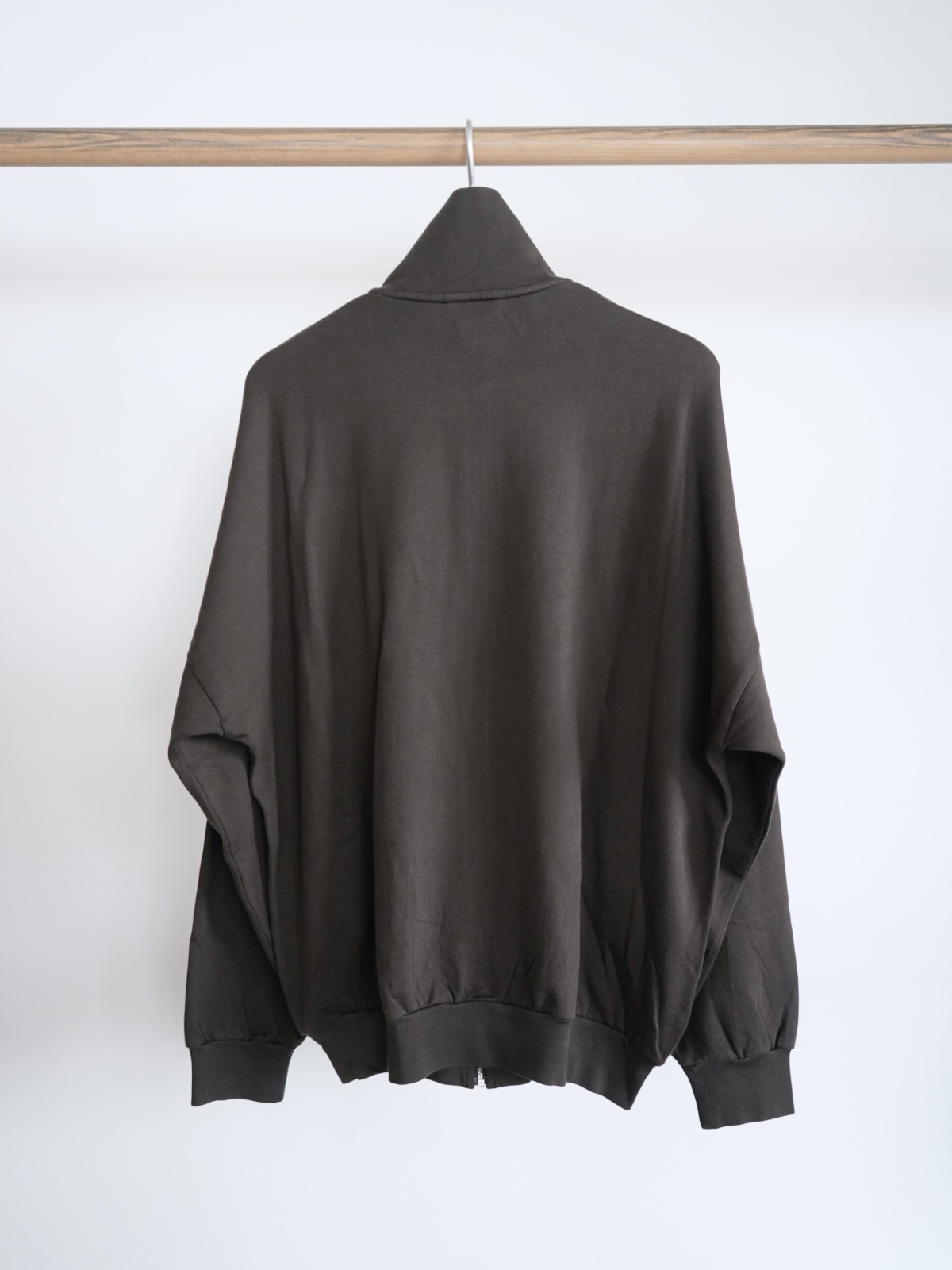 AURALEE」 SUPER HIGH GAUGE SWEAT ZIP BLOUSON