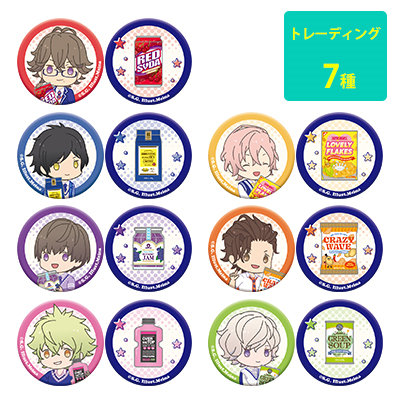 うたの☆プリンスさまっ♪ HE☆VENS トレーディングミニ缶バッジセット