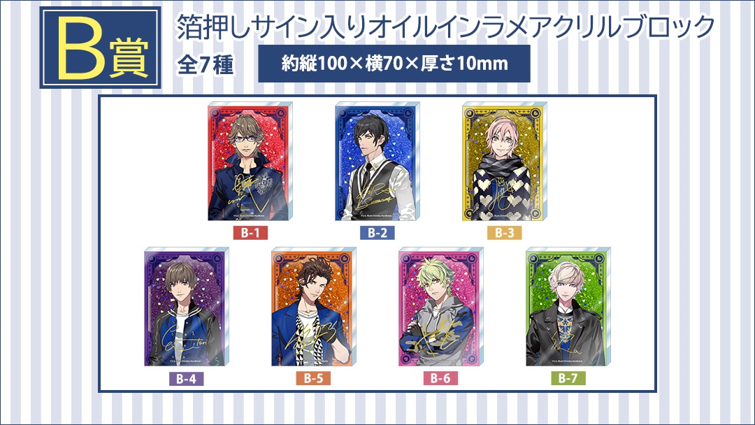 うたプリ ワンダーランド ブロッコリーくじ B賞 アクリルブロック 蘭丸