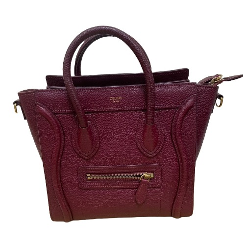 セリーヌ ラゲージ ナノショッパー 2WAYハンドバッグ 189243DRU.33AC