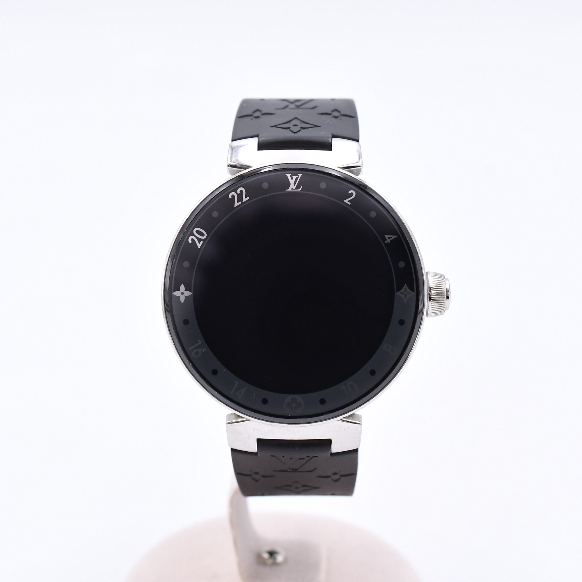 ルイ・ヴィトン タンブール ホライゾン V2 SS×ラバー スマートウォッチ