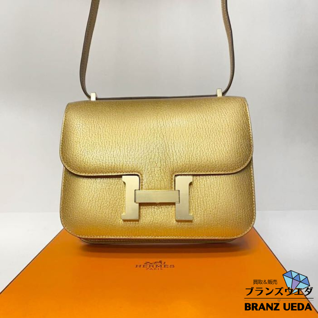 新品 2024 限定レア 最新色 HERMES エルメス コンスタンス3 ミニ 18