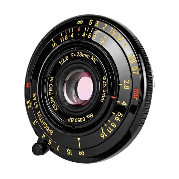 Brightin Star 28mm F2.8 Leica M Mount Full Frame Pancake Lens