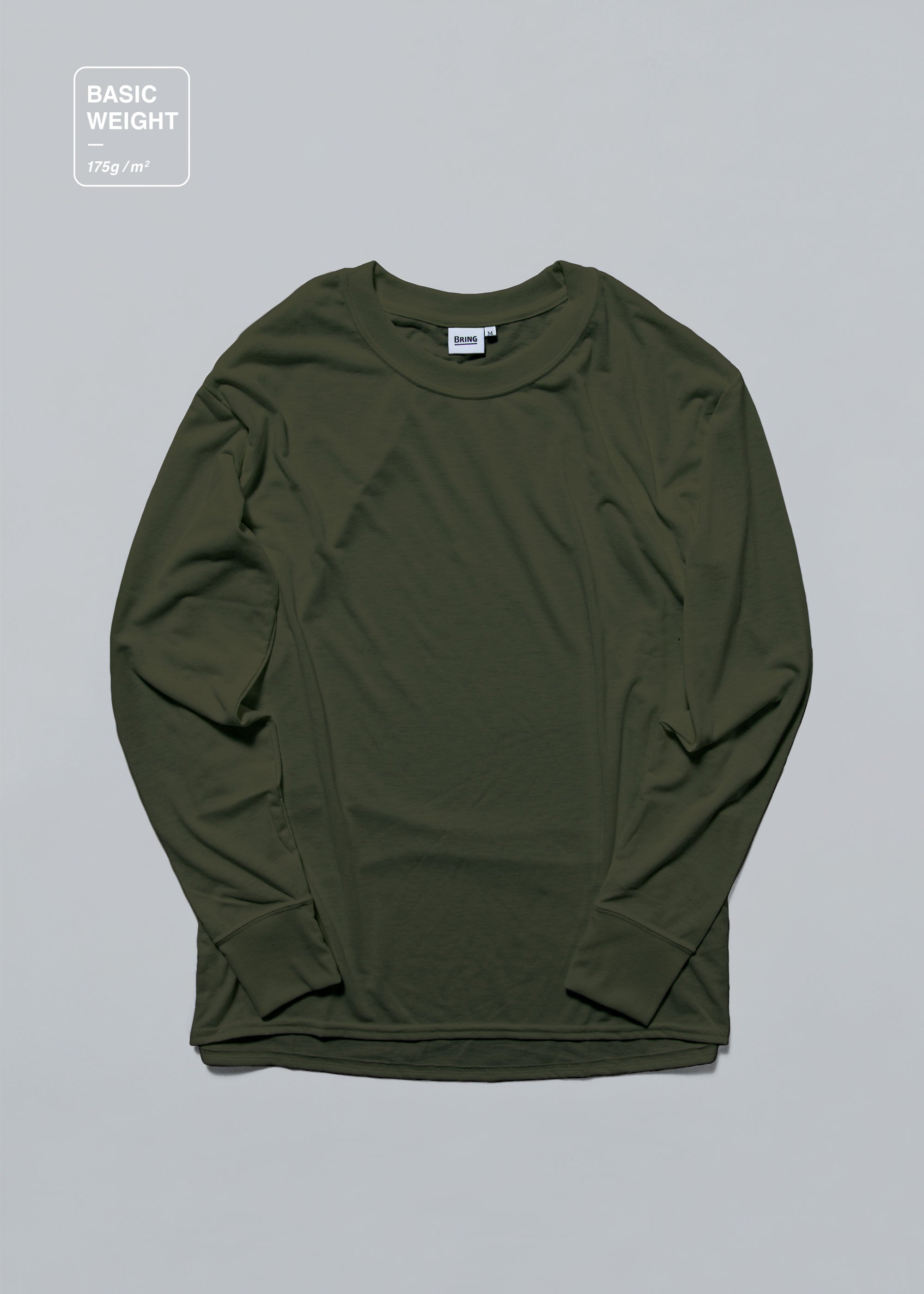 DRYCOTTONY LONGSLEEVE T-SHIRT （ドライコットニーロングスリーブT