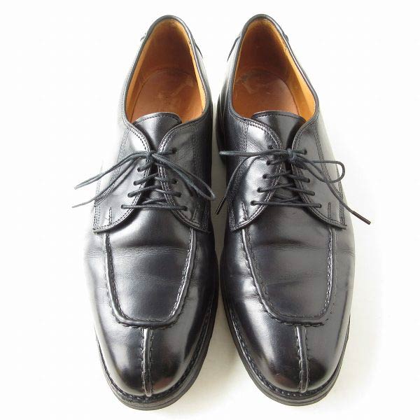 USA製 アレンエドモンズ Dellwood Uチップ シューズ 黒 10D 28cm