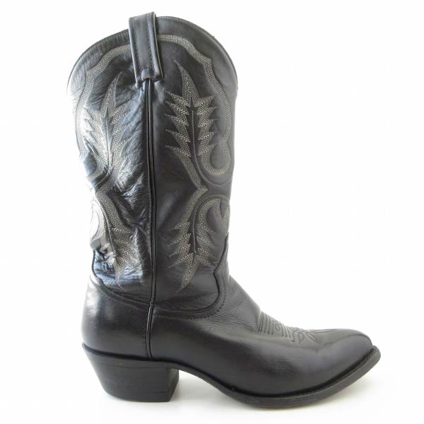 USA製 Tony Lama トニーラマ ウエスタンブーツ 黒 8EE 幅広26cm