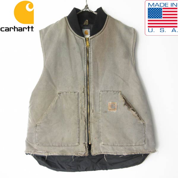 カーハート ダック ベスト | 2000年製 USA製 - 札幌 ビンテージ 古着屋