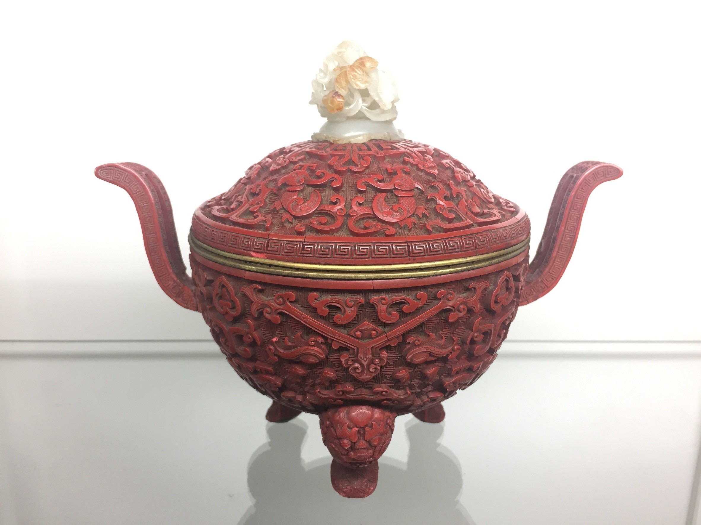 中国古美術/爐鈞窯窯変梅瓶(底款:大清乾隆年製)