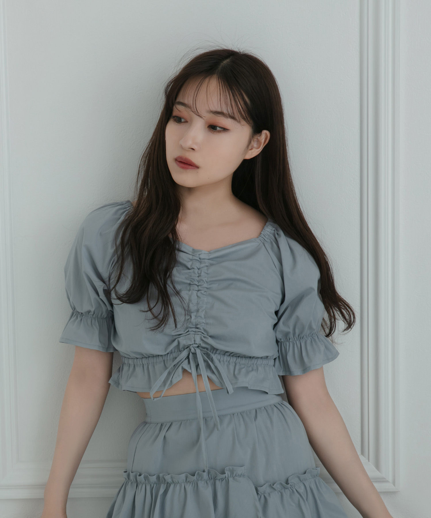 ギャザーリボントップス – BUNNY APARTMENT