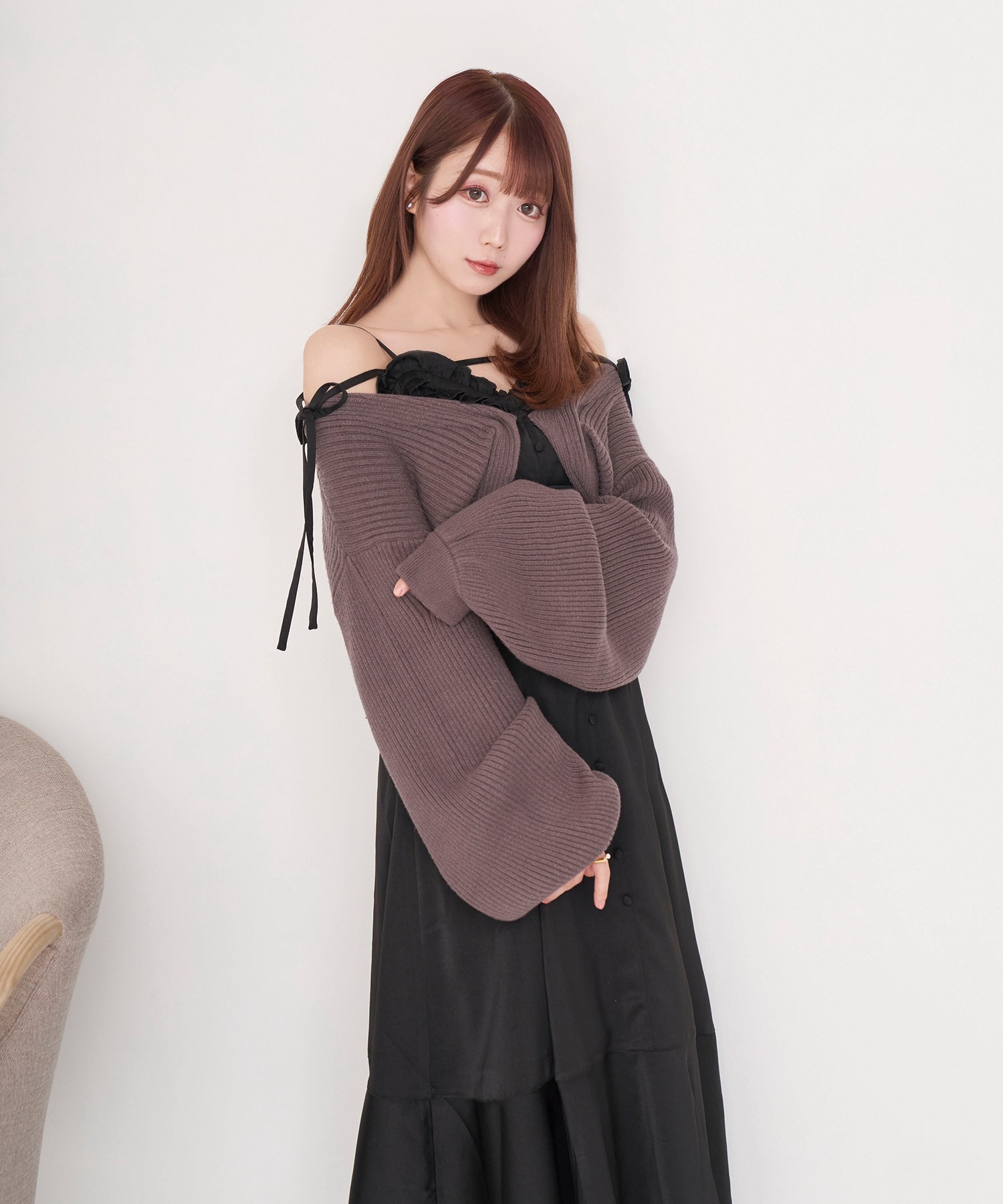 cami dress set cardigan – BUNNY APARTMENT