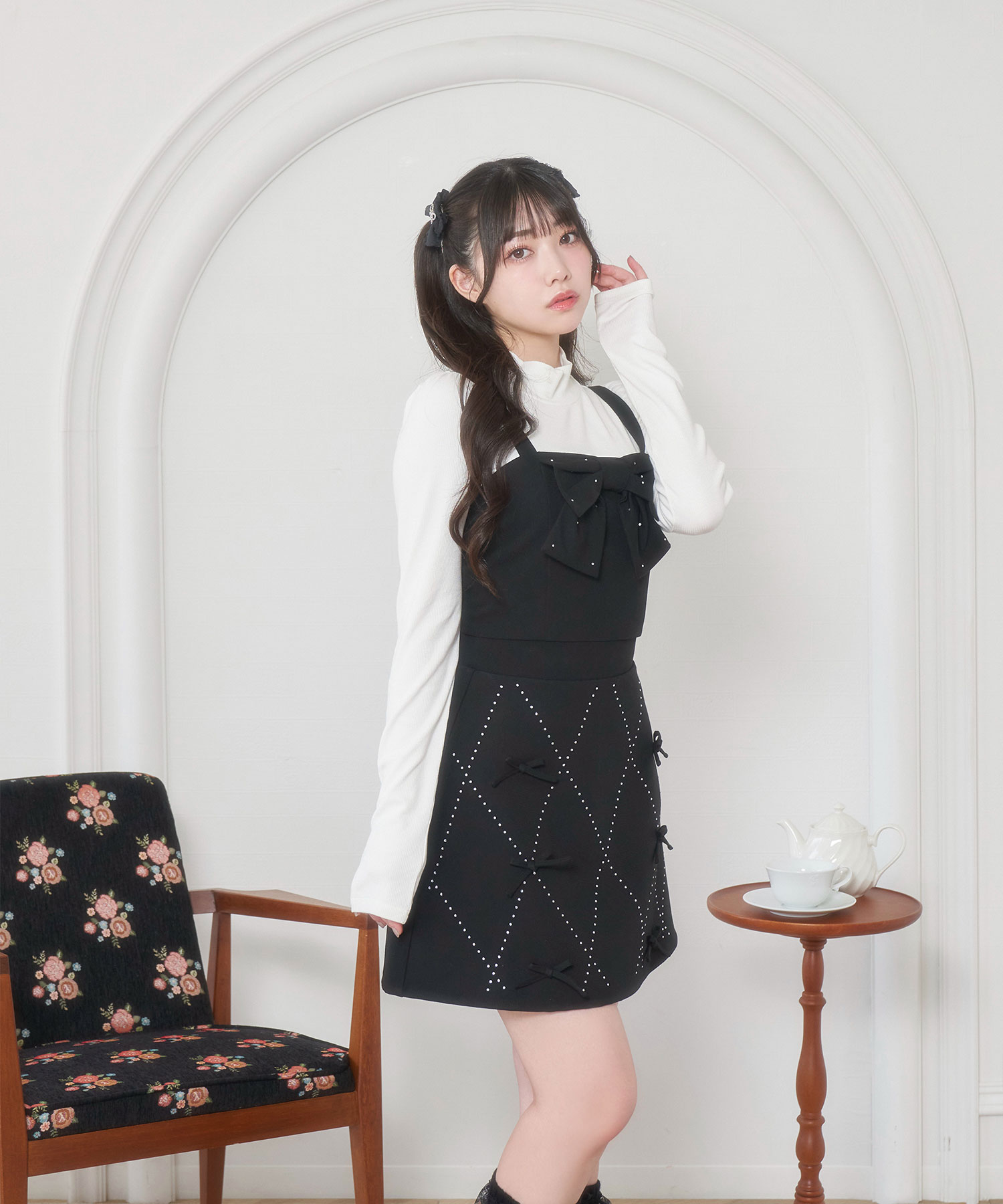 ラインストーンリボンビスチェセット – BUNNY APARTMENT