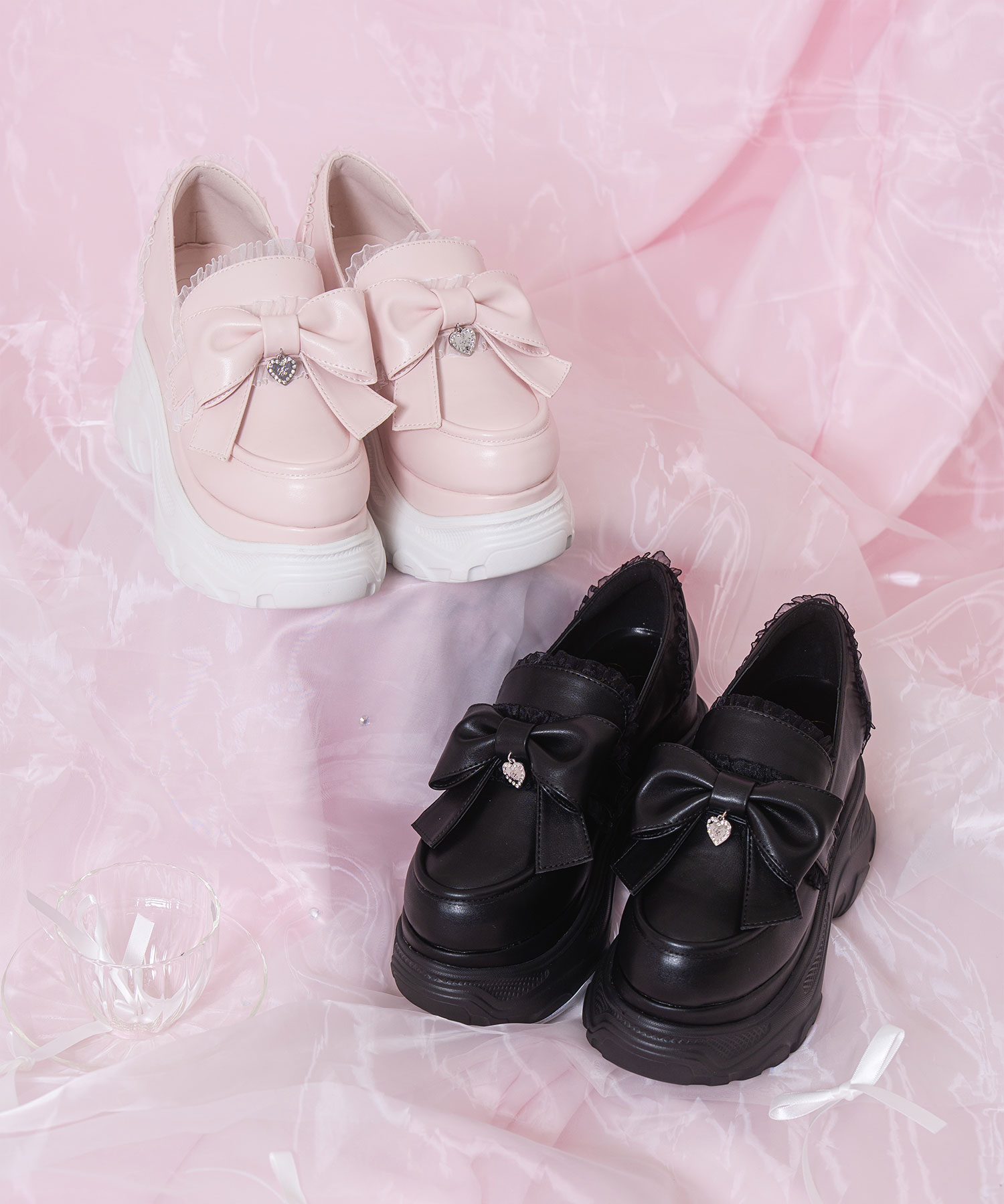 リボン厚底ローファー – BUNNY APARTMENT