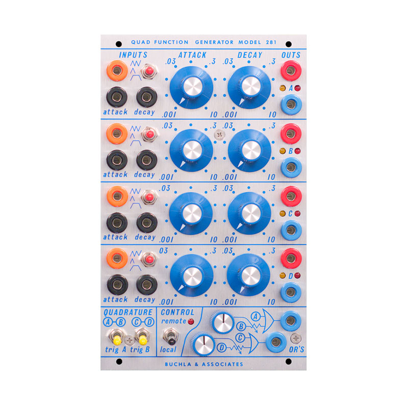 281 Classic Reissue – Quad Function Generator | Buchla