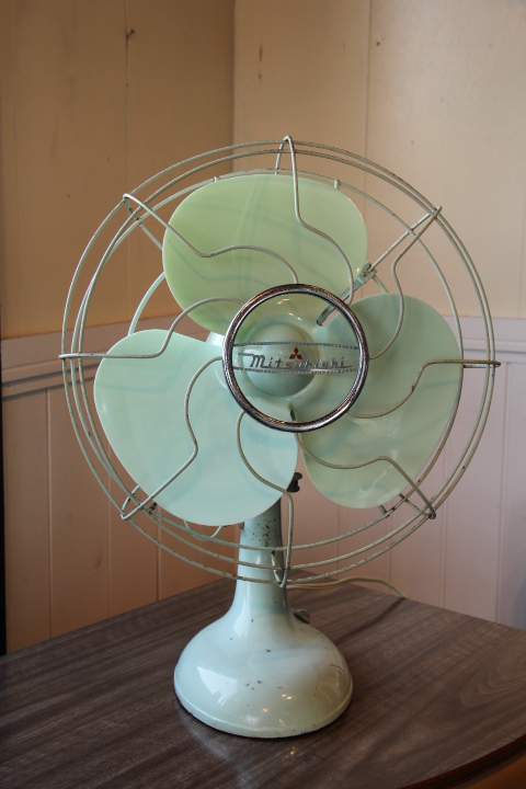 MITUBISHI,三菱レトロ扇風機,ビンテージ扇風機 - BURN-UPS!