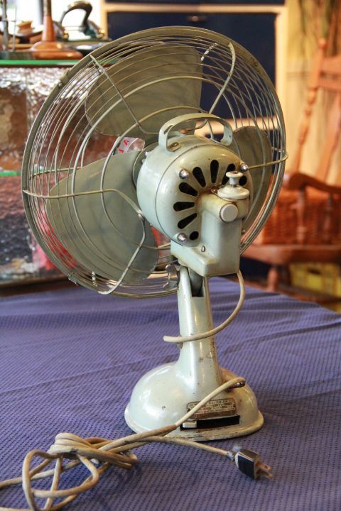 NATIONAL,ナショナルTYPE M-2 レトロ扇風機、ビンテージファン - BURN-UPS!