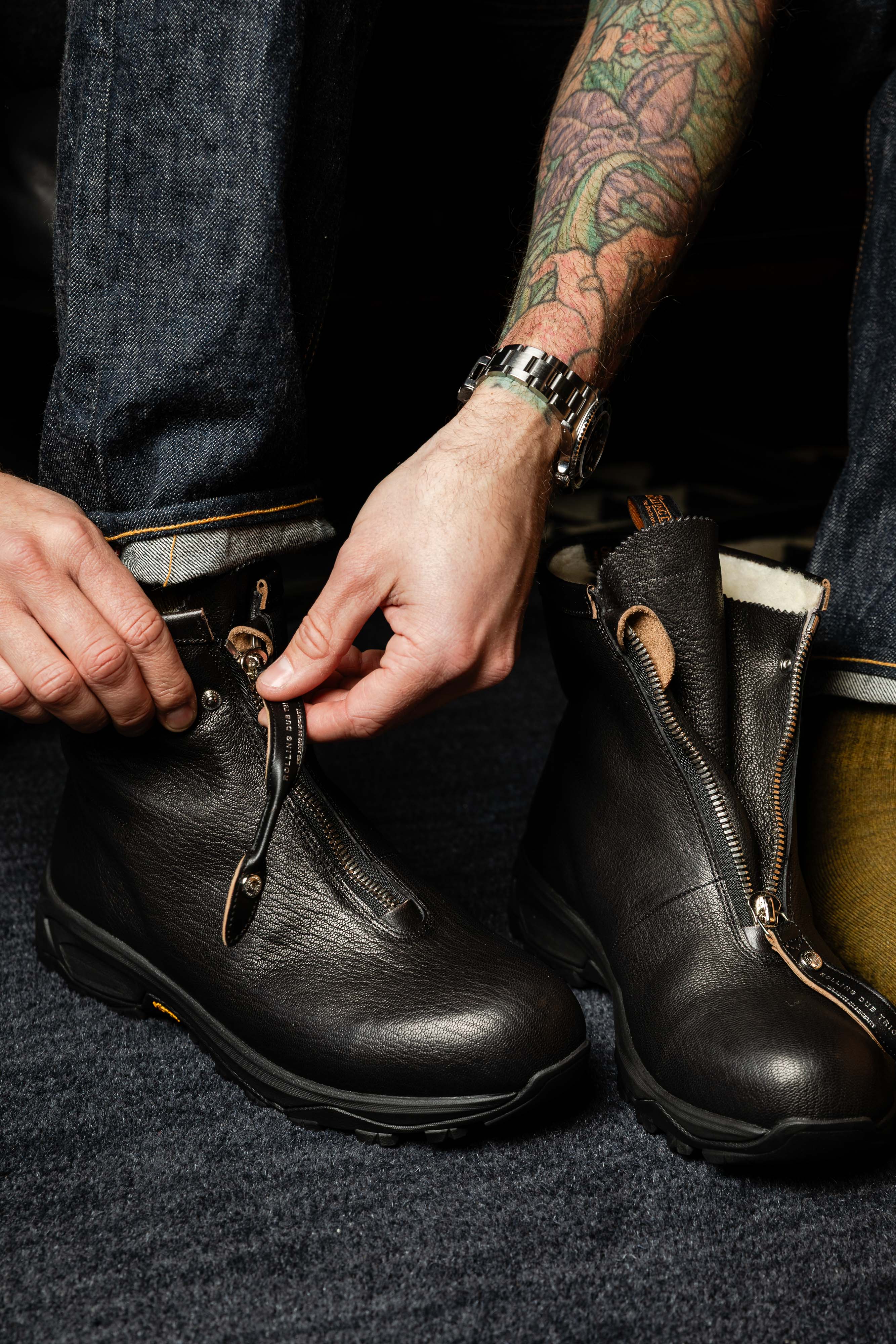 Rolling Dub Trio - Fargo - Black Goat & Mouton