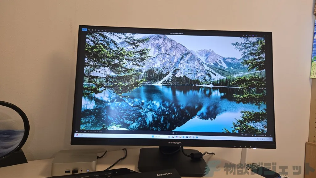 4K/HDR 400対応で3万円切り！「INNOCN 27D1U」レビュー:USB-C給電/4K