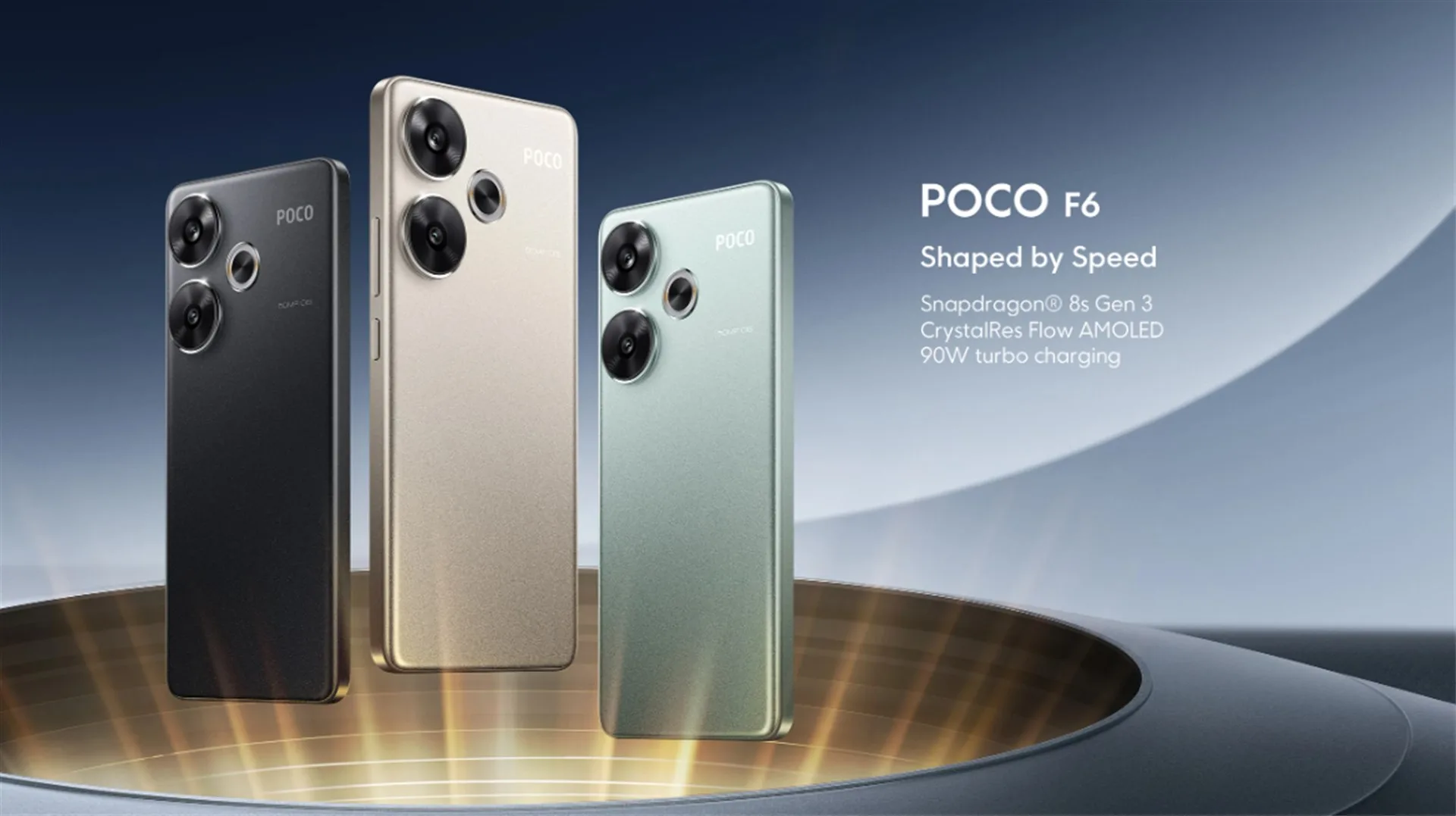 AnTuTu 153万点で300ドル前半「POCO F6」遂に発売! 1万8000円もPOCO F6