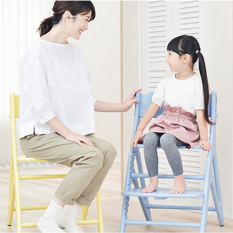 ベビーチェア 名前入り】大和屋 アッフルチェア