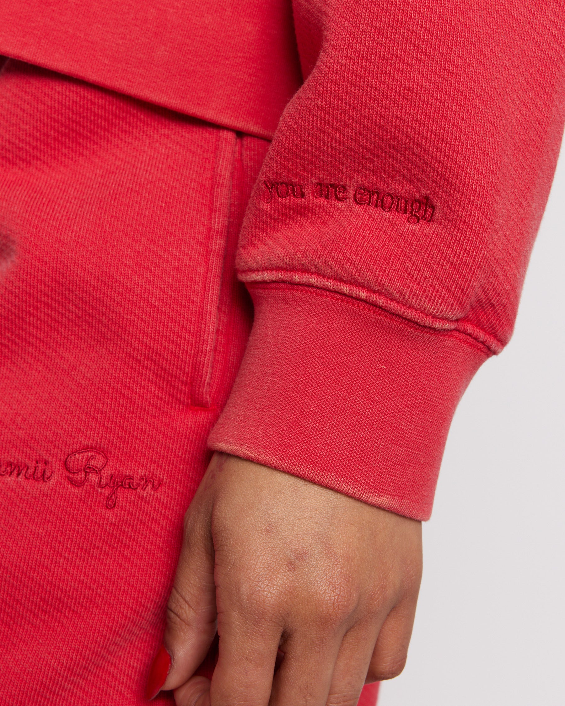 Cherry Washed Zip-Up Hoodie – Samii Ryan