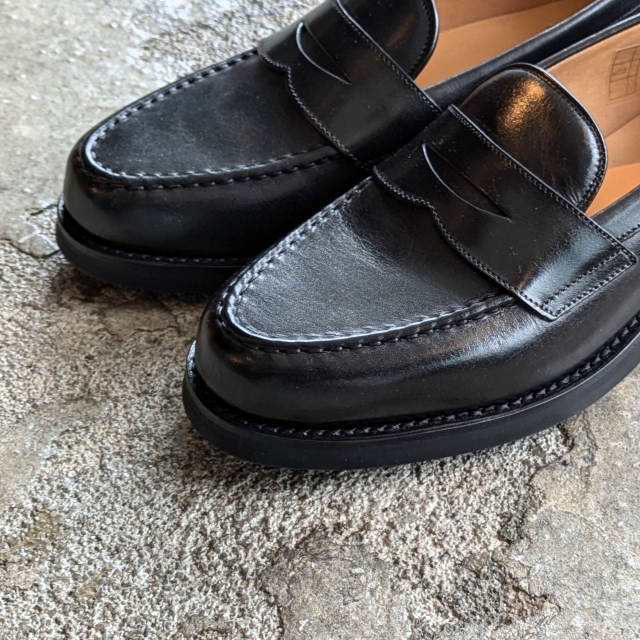 HARROGATE ペニーローファー SHOREDITCH （Black） - C.COUNTLY【シー
