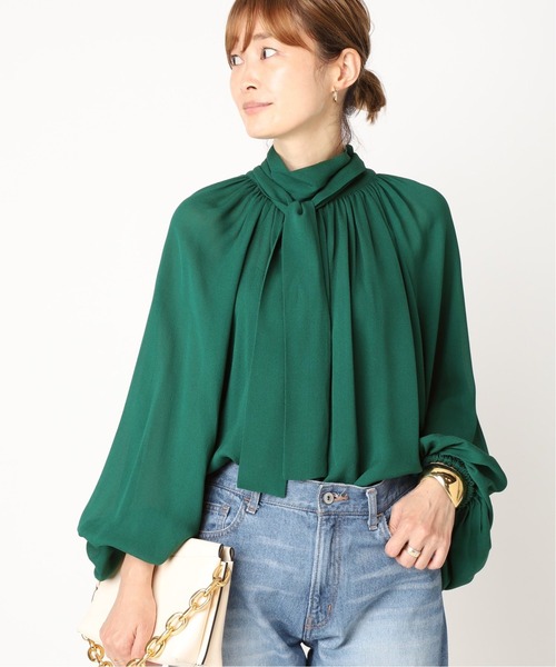 Deuxieme Classe（ドゥーズィエムクラス）の「*GG シルク ブラウス