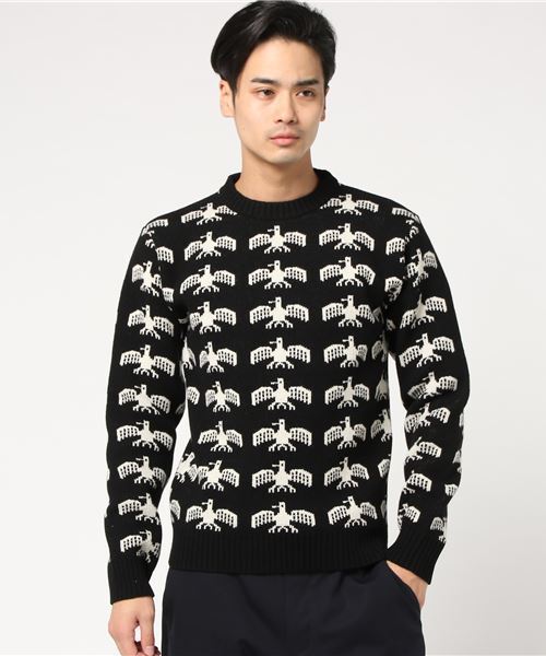 CALEE（キャリー）の「Eagle knit sweater（ニット/セーター）」 - WEAR