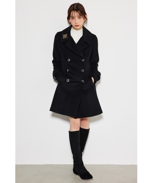 rienda（リエンダ）の「＃MINI23シンデレララインコート（チェスター