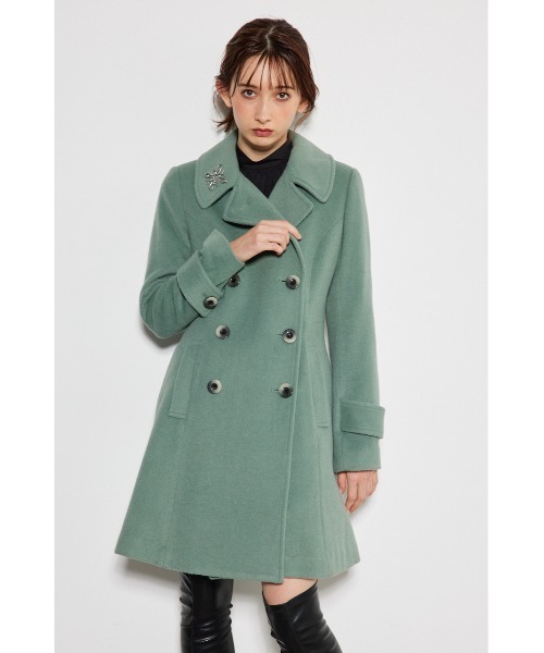 rienda（リエンダ）の「＃MINI23シンデレララインコート（チェスター