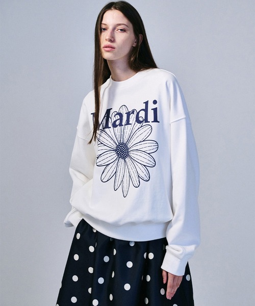 SWEATSHIRT FLOWERMARDI / スウェットシャツ フラワーマルディ