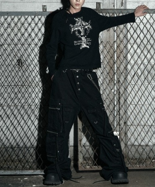 Rosen Kreuz】CURVE FIT LONG CARGO PANTS / 【ローゼンクロイツ