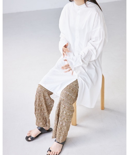 TODAYFUL（トゥデイフル）の「スタンドカラーオーバーシャツ（シャツ